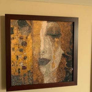 Diamond Art Golden Tears